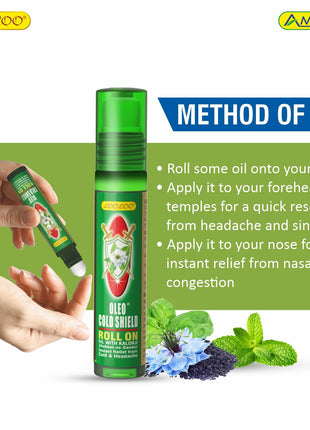 Al Shabib OLEO COLD SHIELD Oil 8ML (Model OLEO8ML) Qatar