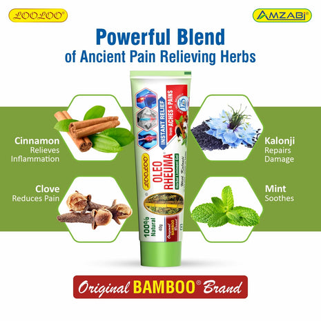 Al Shabib OLEO RHEUMA Herbal Liniment Gel 40GM (Model OLEO40GM) Qatar