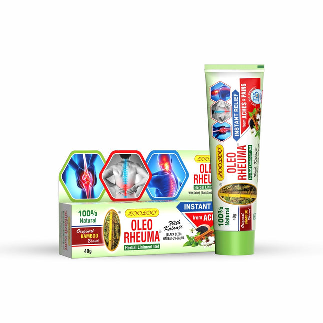 Al Shabib OLEO RHEUMA Herbal Liniment Gel 40GM (Model OLEO40GM) Qatar
