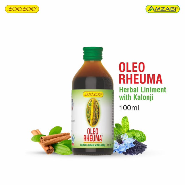 Al Shabib OLEO RHEUMA Herbal Liniment Oil 100ML (Model OLEO100ML) Qatar