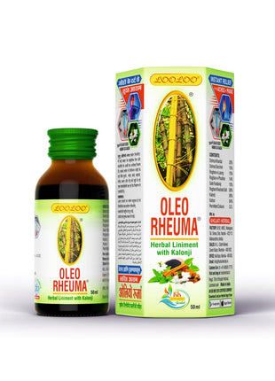 Al Shabib OLEO RHEUMA Herbal Liniment Oil 50ML (Model OLEO50ML) Qatar