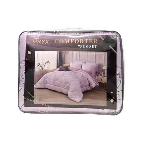 Al Shabib Oryx Comforter Set 7 Piece 260 x 240 cm Model OR6930 Qatar