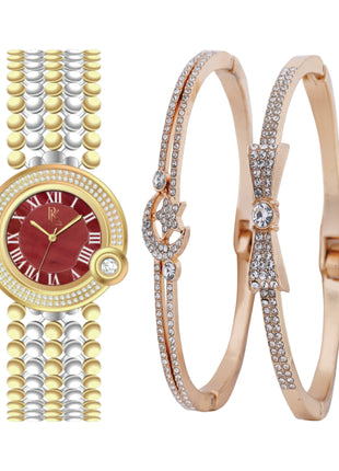Al Shabib Richael Kandy watch with bangles - RK8803L Qatar