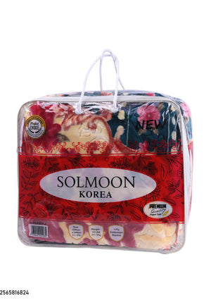 Al Shabib Solmoon 1 Ply Double Blanket 12 lbs 200 x 240 cm Model SLM012 Qatar