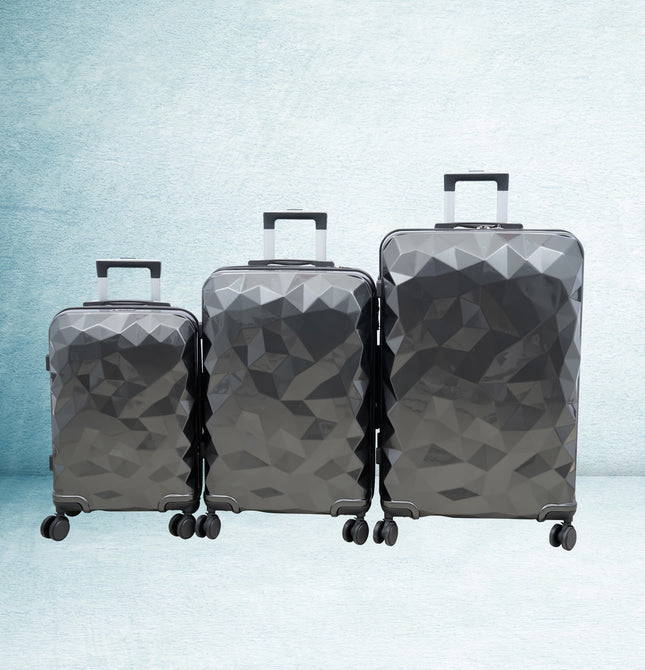 Royal Swiss PC Hard Trolley Bag Set 3 Piece Model SWS3D