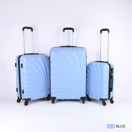 ABS Hard Trolley Bag Set 3 Piece Model ABS3D