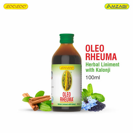 OLEO RHEUMA Herbal Liniment Oil 100ML (Model OLEO100ML)
