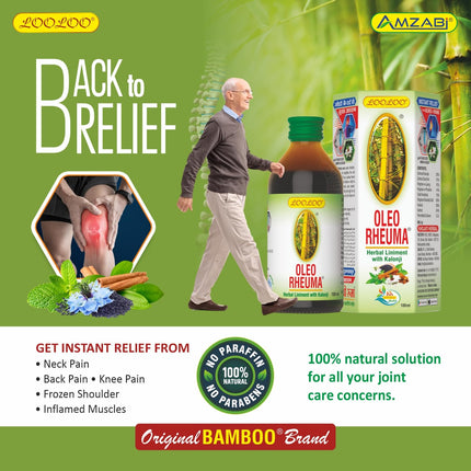 OLEO RHEUMA Herbal Liniment Oil 100ML (Model OLEO100ML)