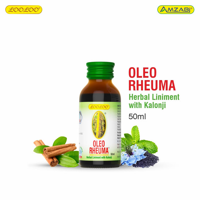 OLEO RHEUMA Herbal Liniment Oil 50ML (Model OLEO50ML)